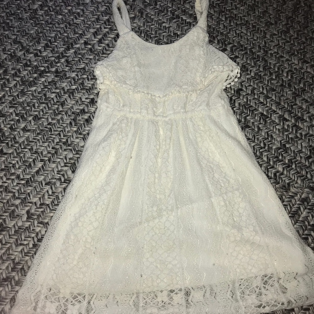 This is a floral dress made for kids